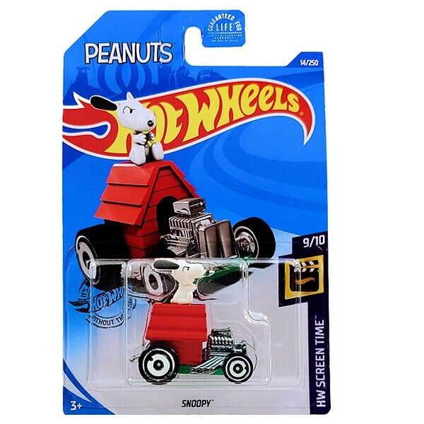 PEANUTS SNOOPY – Hot Wheels Screen Time 1:64 ✅