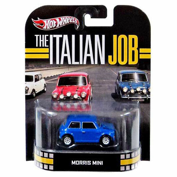 ITALIAN JOB Morris Mini blau – Hot Wheels Retro Entertainment 1:64 ✅