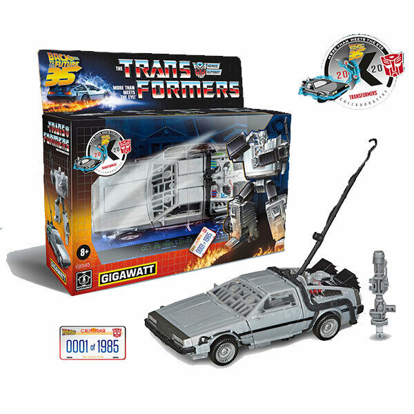 Transformers Zurück in die Zukunft DeLorean Time Machine ✅
