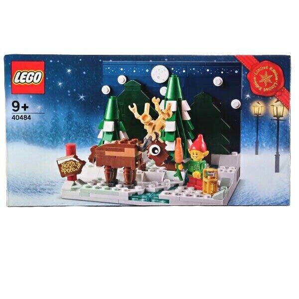 LEGO® Exklusiv Vorgarten des Weihnachtsmanns Santa’s Visit VIP 40484 ✅