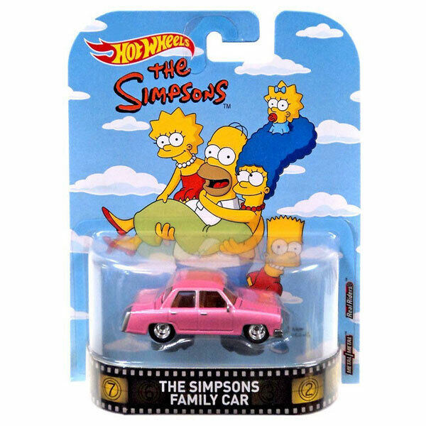 Hot Wheels THE SIMPSONS Family Car | Retro Entertainment 1:64 ✅