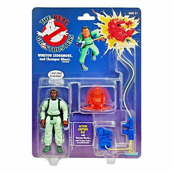 WINSTON ZEDDEMORE – THE REAL GHOSTBUSTERS Kenner Classics Actionfigur ✅