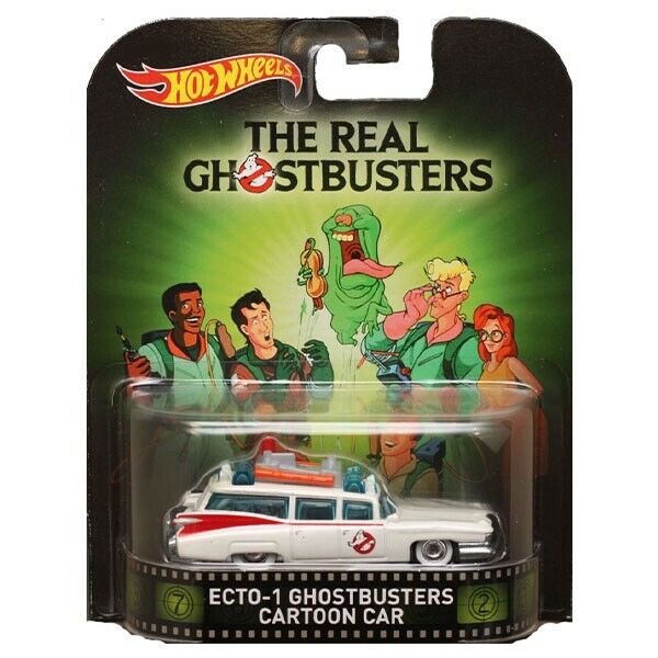 ECTO-1 GHOSTBUSTERS CARTOON CAR – Hot Wheels Retro Entertainment 1:64 ✅