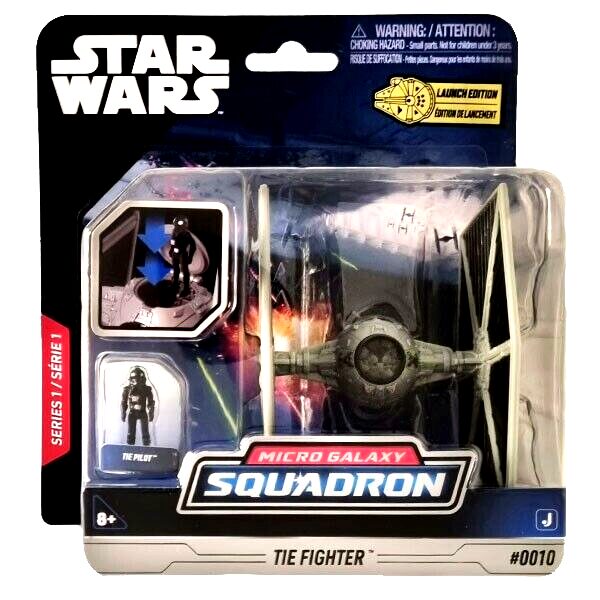 TIE FIGHTER – STAR WARS Micro Galaxy Squadron Jazwares ✅