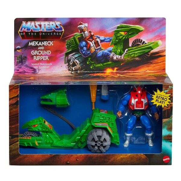 GROUND RIPPER mit MEKANECK – Masters Of The Universe Origins MotU Mattel ✅