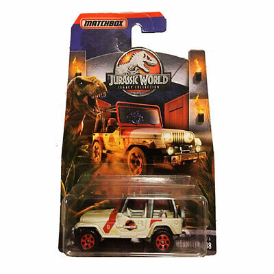 Matchbox JURASSIC WORLD Legacy – 1993 Jeep Wrangler #18 Soft Top