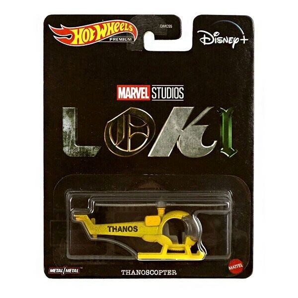 LOKI THANOSCOPTER – Hot Wheels Marvel Entertainment 1:64 ✅