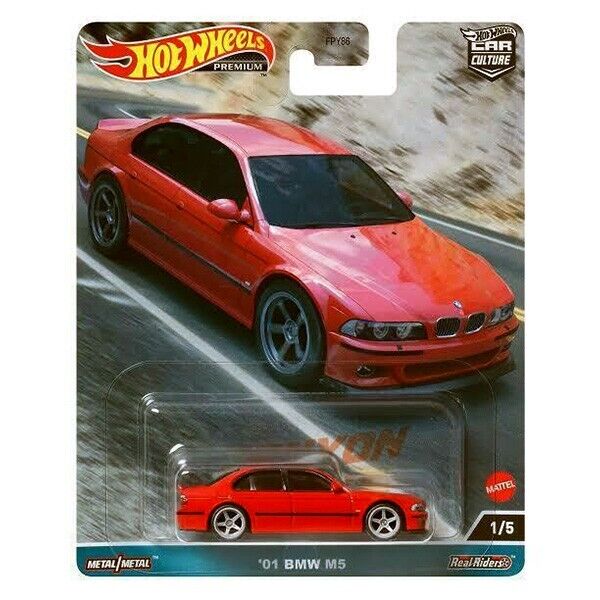 ’01 BMW M5 – Hot Wheels Car Culture Canyon Warriors 1:64 ✅