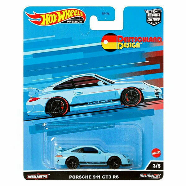 Hot Wheels Porsche 911 GT3 RS – Car Culture Deutschland Design 1:64 ✅