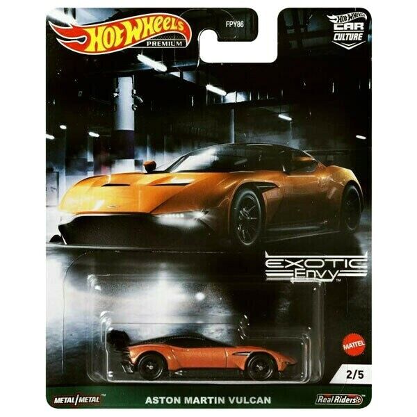 ASTON MARTIN VULCAN – Hot Wheels Car Culture Design Exotic Envy 1:64 ✅