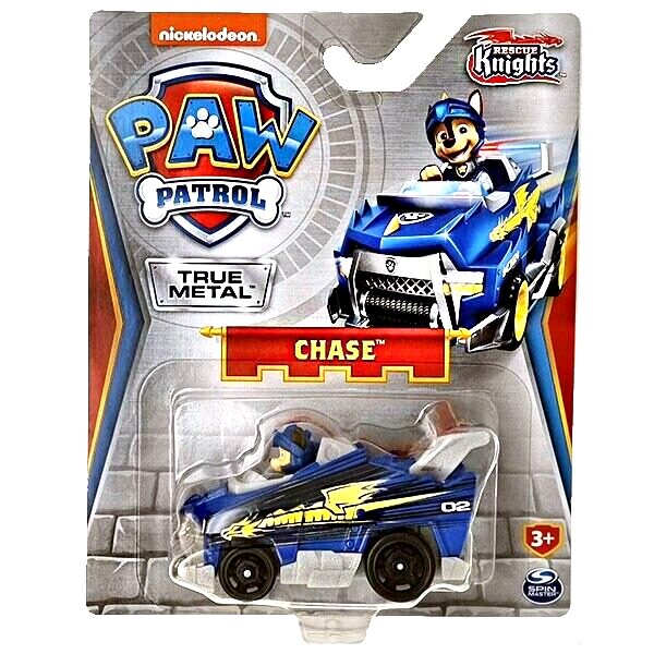 PAW Patrol CHASE – Rescue Knights Paws True Metal 1:55 NEU ✅