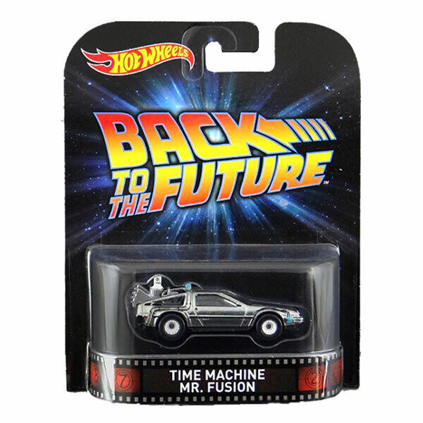 Hot Wheels ZURÜCK IN DIE ZUKUNFT DeLorean Time Machine Mr Fusion ✅