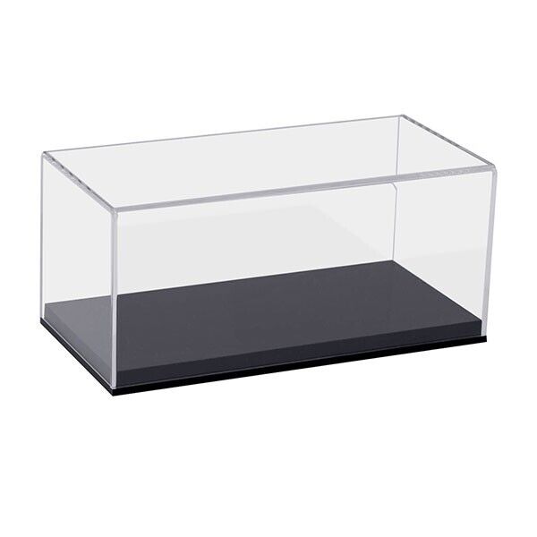 HMF 46801 Acryl Vitrine/Schaukasten für Modellautos, Figuren 24 x 12 x 11 cm